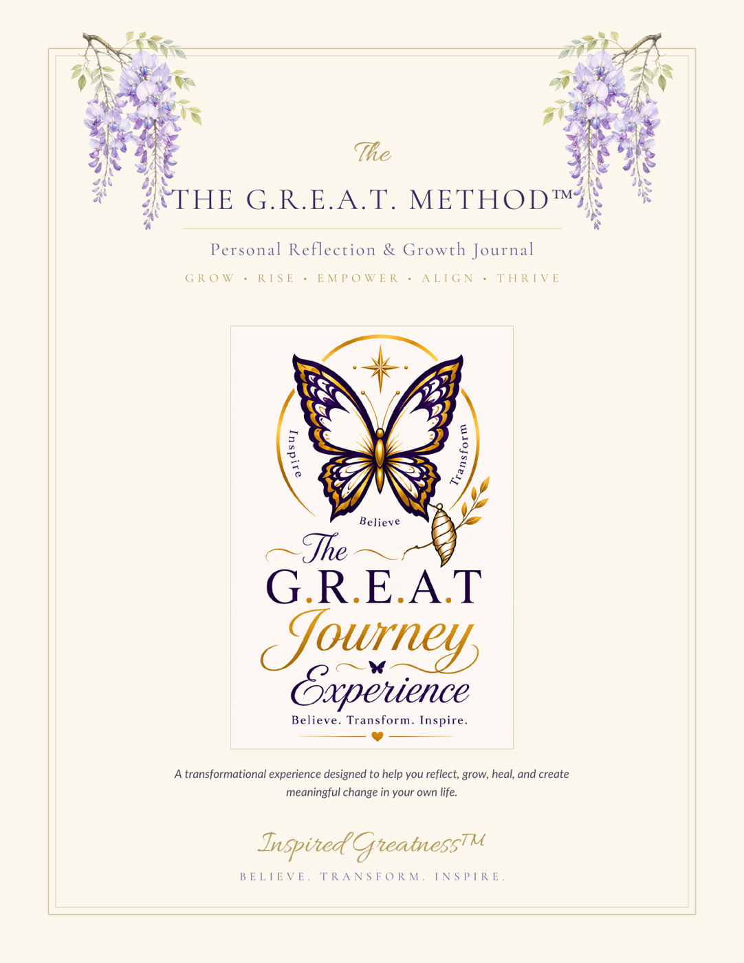 Cover · The G.R.E.A.T. Journey Experience